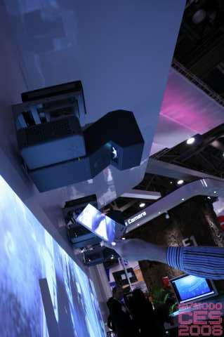 Illustration for article titled Sanyo PLC-XL50, Ultra Short Throw Projector